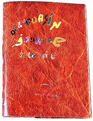 Jean Daive, De l'oursin : journal