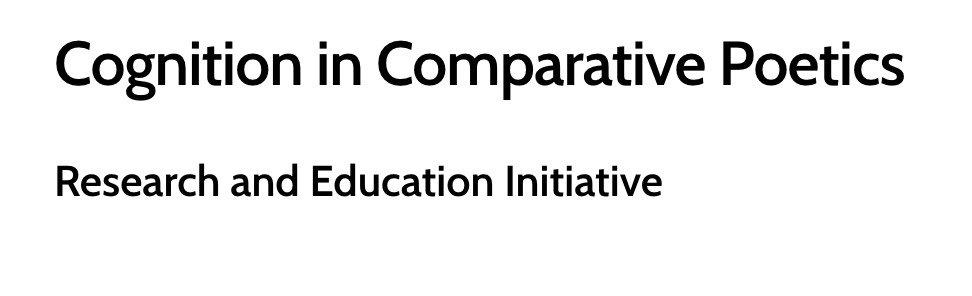 2nd International Conference on Lyric Theory and Comparative Poetics / II Congreso Internacional de Teoría de la Lírica y Poéticas Comparadas (Salamanque, Espagne)