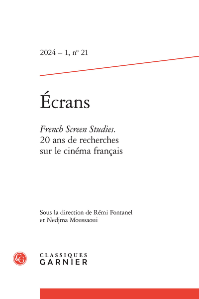 Écrans 2024-1, n° 21 :