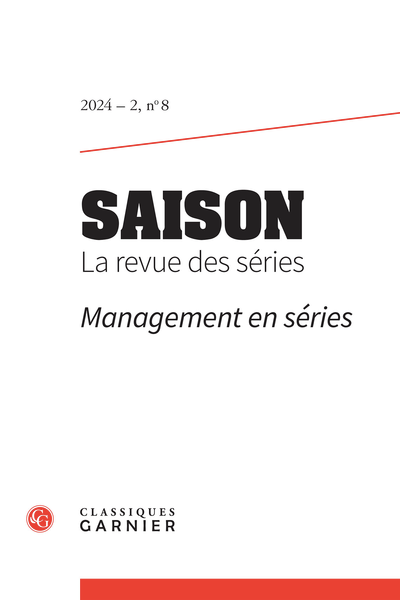 Saison. La revue des séries, 2024 – 2, n° 8 :