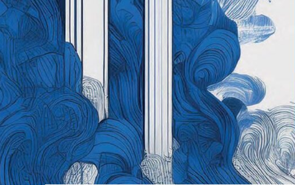 Le bleu et le blanc. Interférences entre les arts et littératures dits