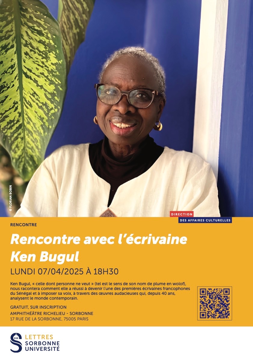 Rencontre avec Ken Bugul (Sorbonne)