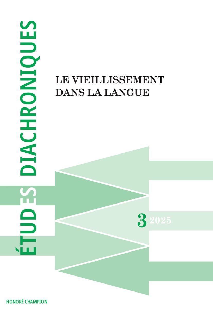 Études diachroniques, n° 3 :