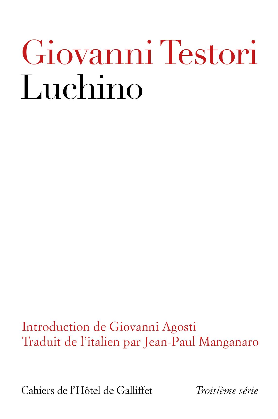 Giovanni Testori, Luchino