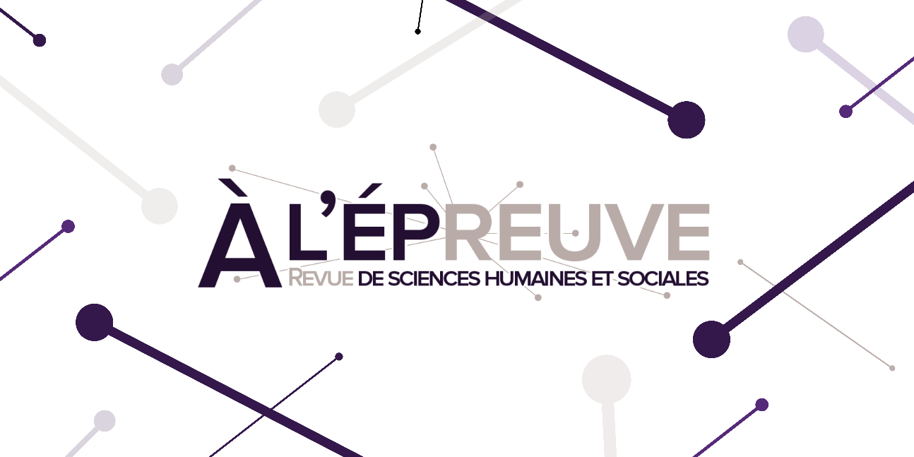 Arts et industries (Revue À l'épreuve n°12)