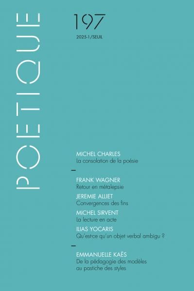 Poétique 197