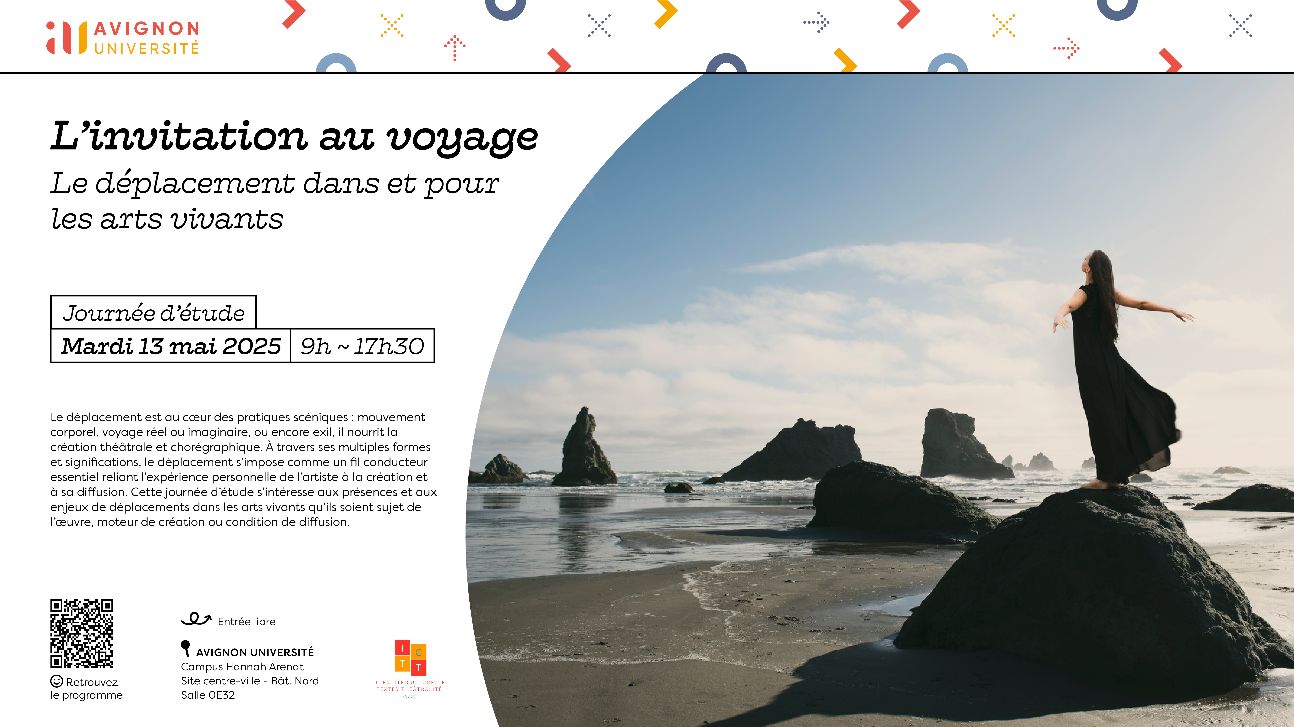 L'invitation au voyage. Le déplacement dans et pour les arts vivants (Avignon)
