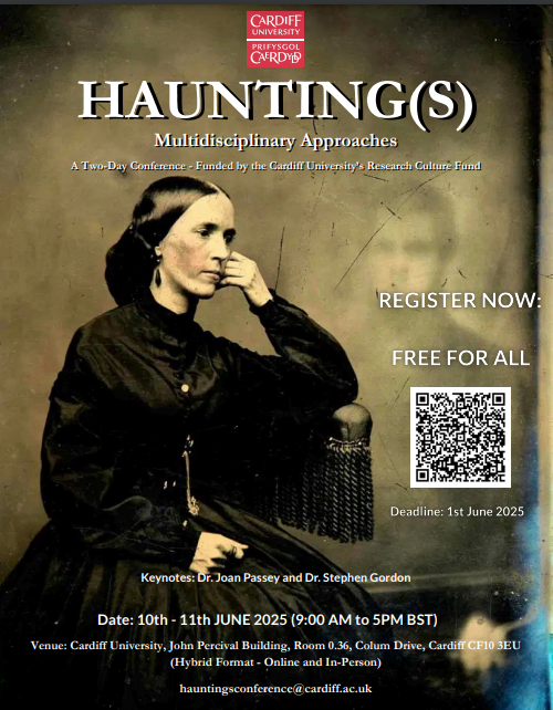 Haunting(s). Multidisciplinary Approaches (Cardiff & online)