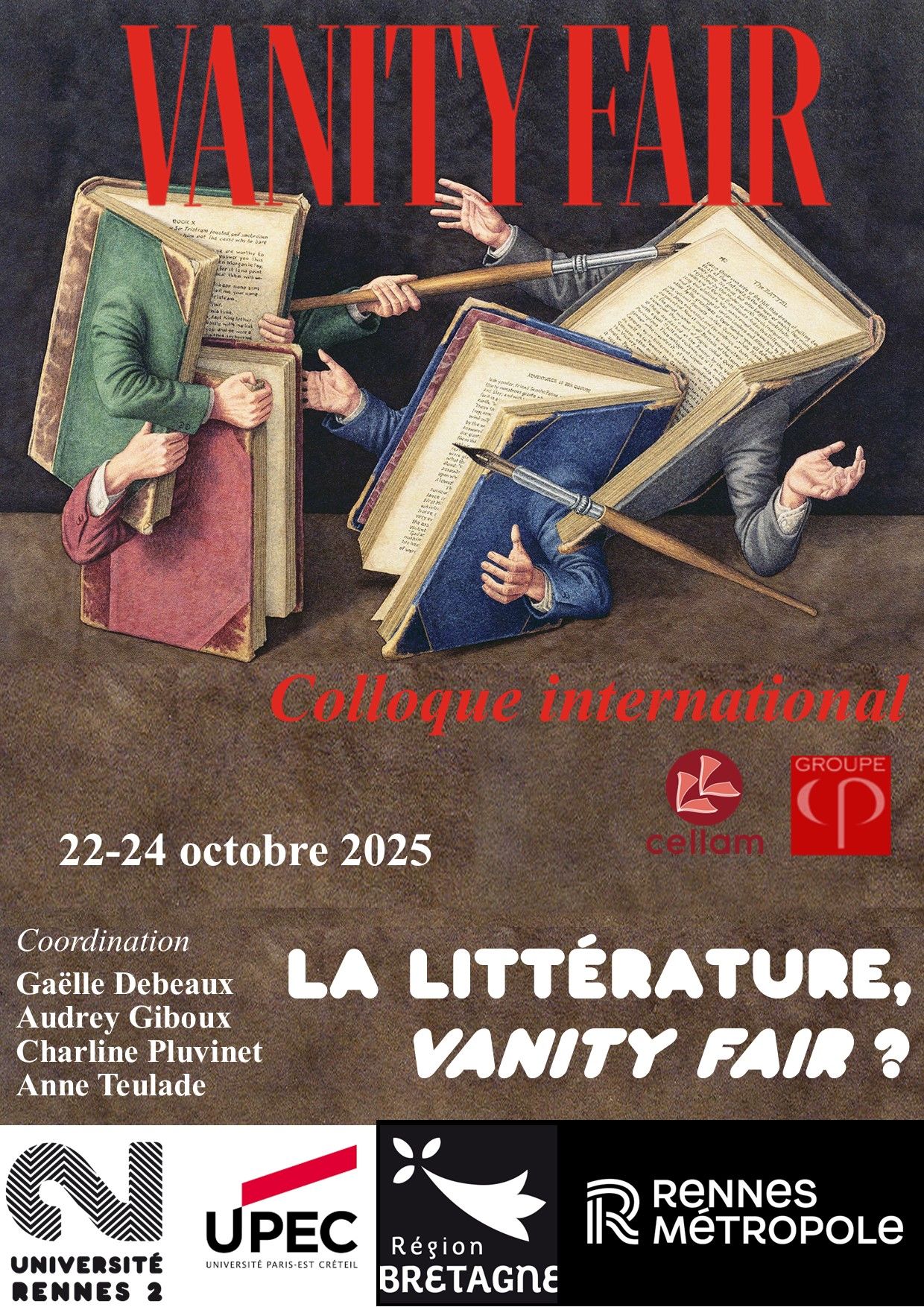 La littérature, Vanity Fair ? (Rennes)