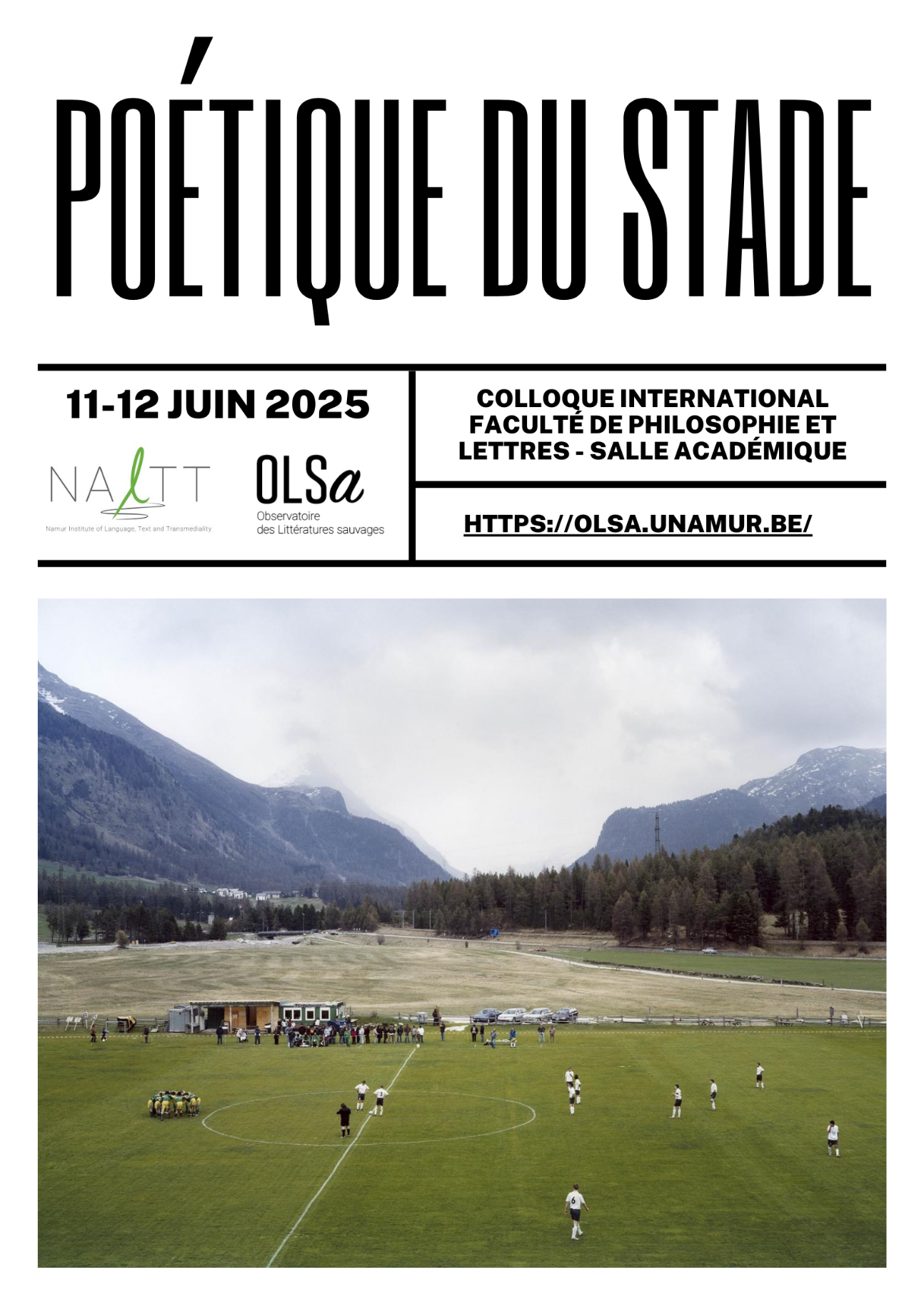 Poétique du stade. Banderoles, chants et cris de supporters (Namur, Belgique)