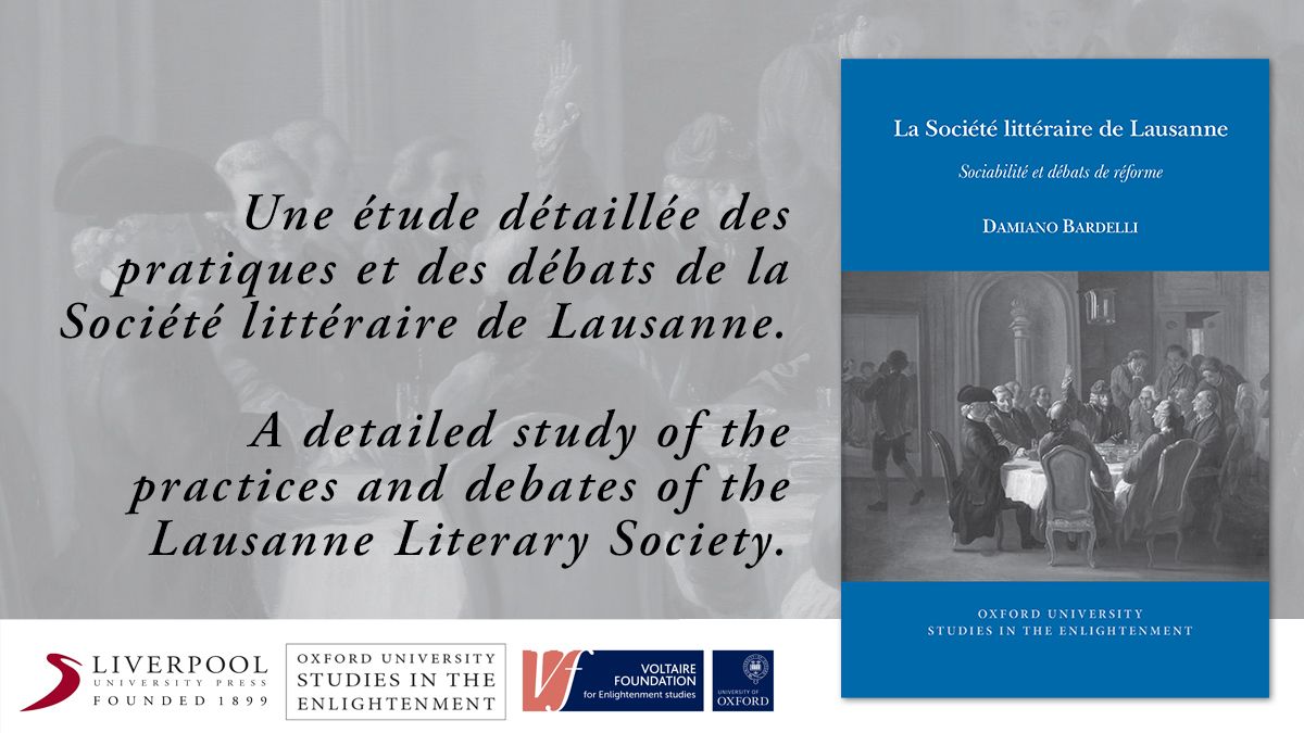 Damiano Bardelli, La Société littéraire de Lausanne