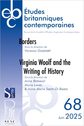 Études britanniques contemporaines, n° 68 | 2025 :