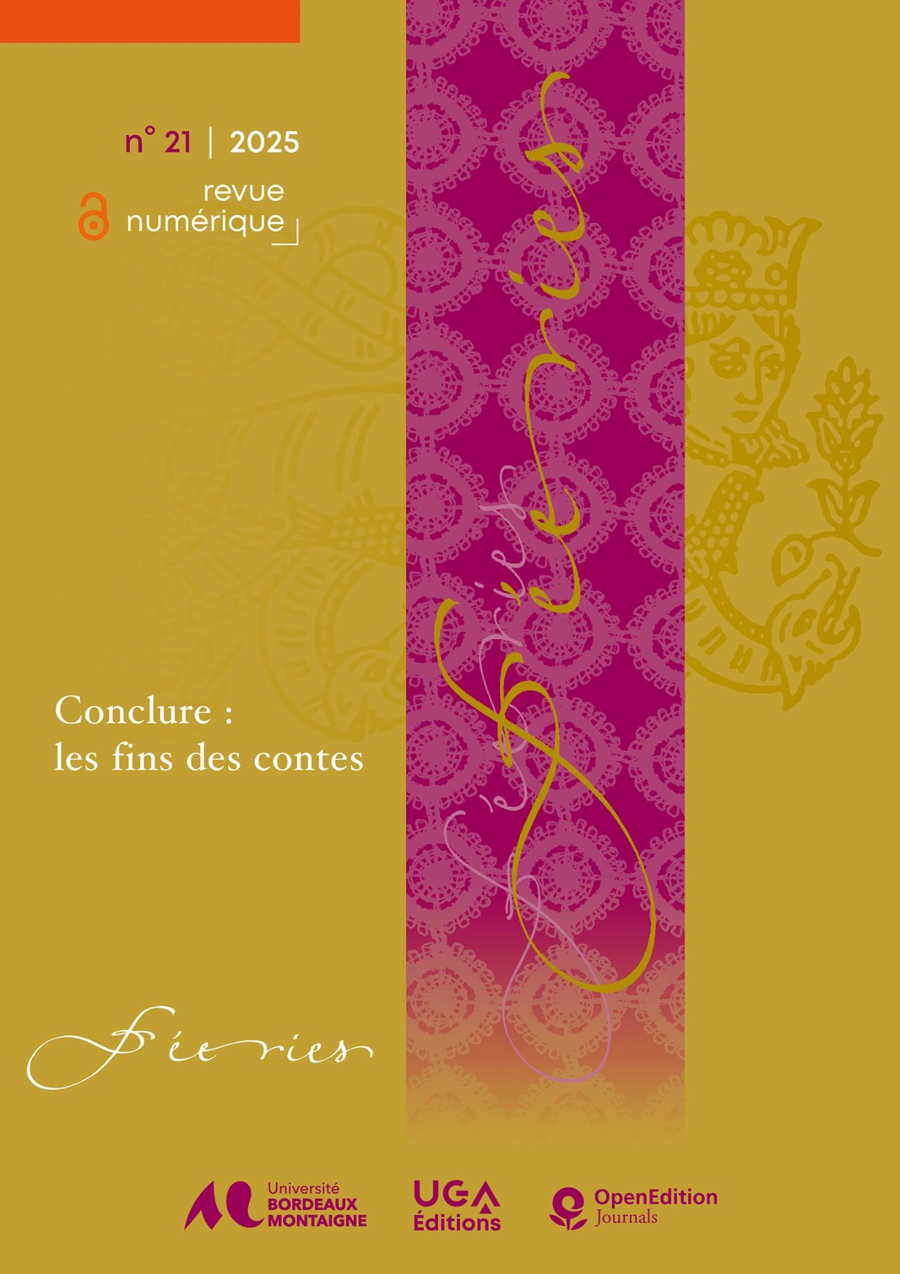 Féeries, n° 21 / 2025 :