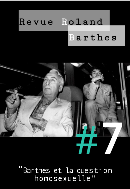Revue Roland Barthes, n° 7 :