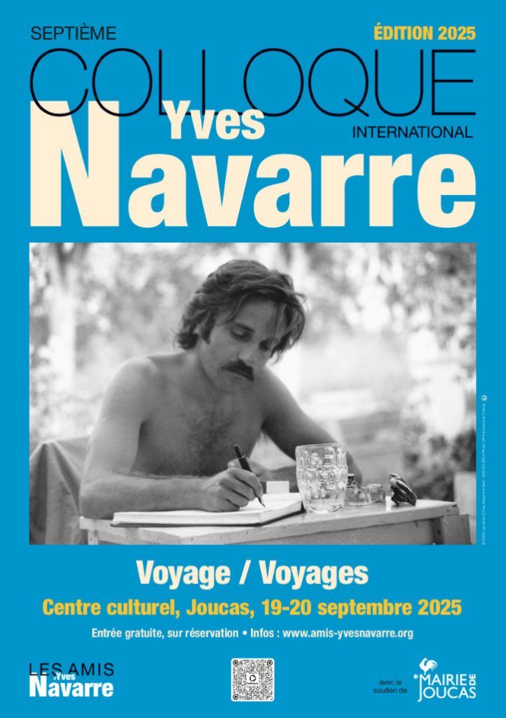 7e colloque international Yves Navarre : Voyage/Voyages (Joucas, France)