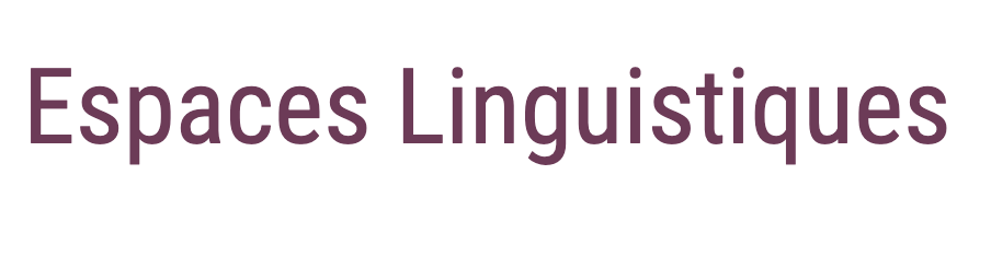 Appel à coordination de numéro thématique pour Espaces Linguistiques