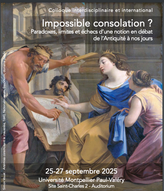Impossible consolation ? Paradoxes, limites et échecs d’une notion en débat de l’Antiquité à nos jours