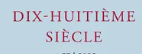 Dix-huitième Siècle n° 59, 2027 :
