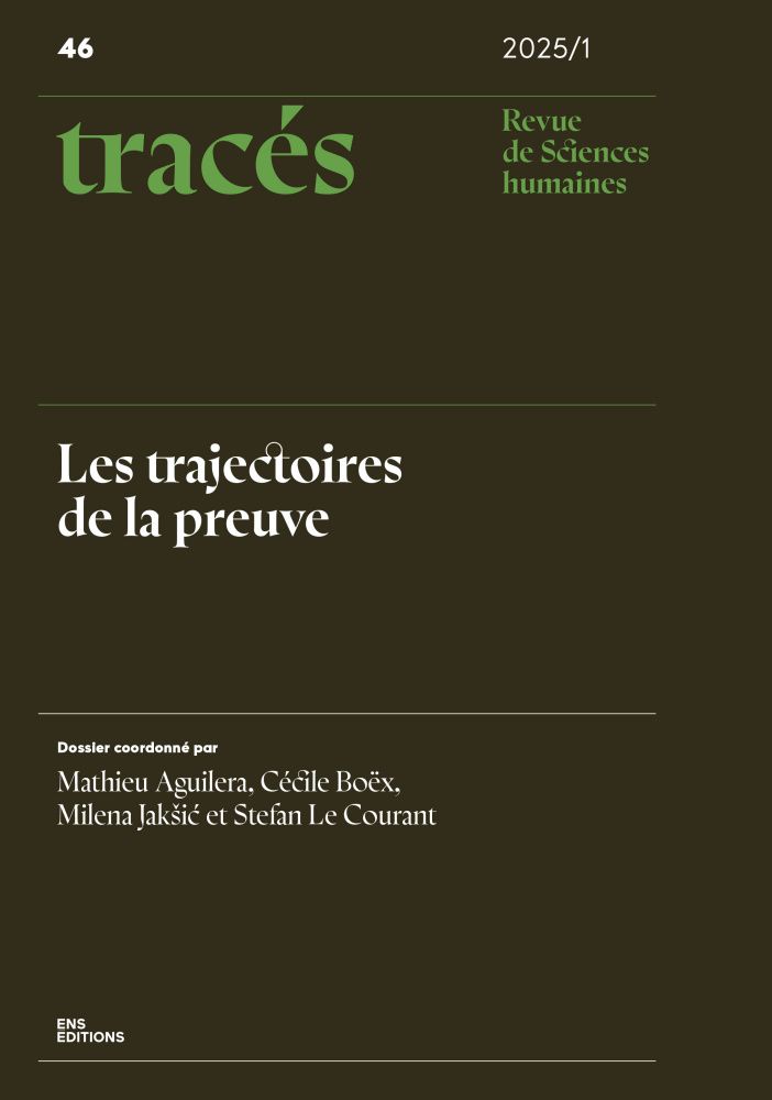 Tracés, n°46/2025 :