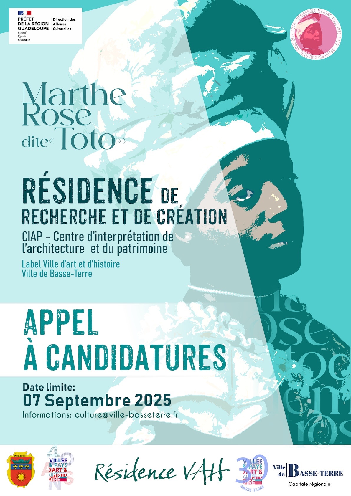 Résidence artistique, de recherche, de création et d'expérimentation Marthe-Rose dite Toto (Basse-Terre)
