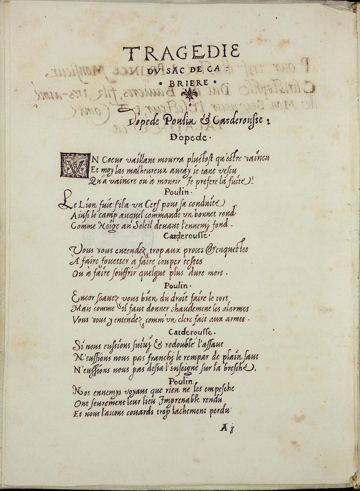 Le Verger, Bouquet XXXI :