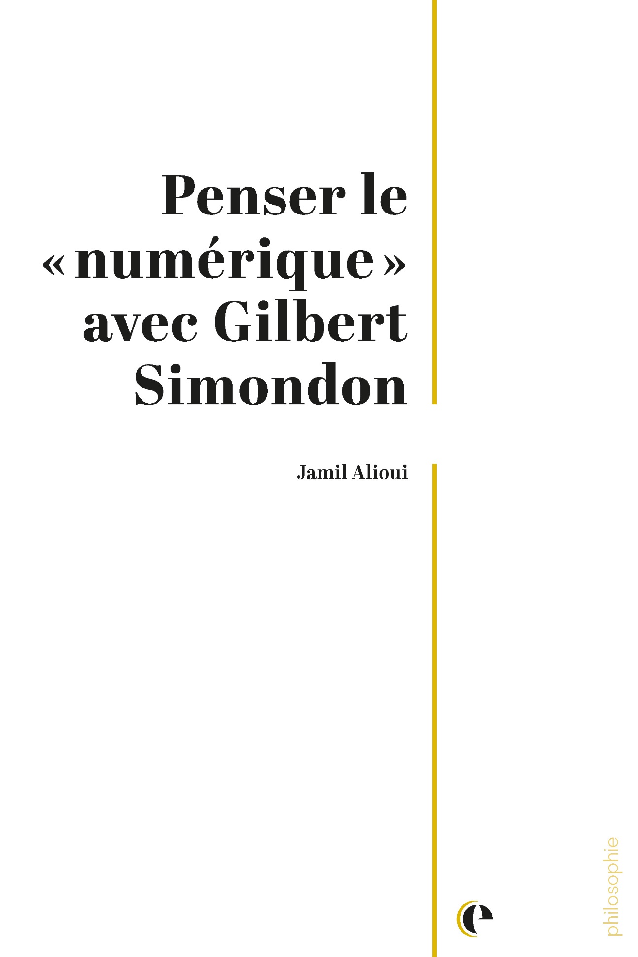 Jamil Alioui, Penser le