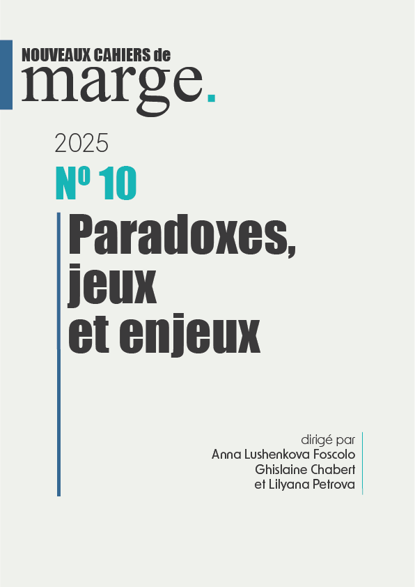 Nouveaux cahiers de Marge, n° 10 :