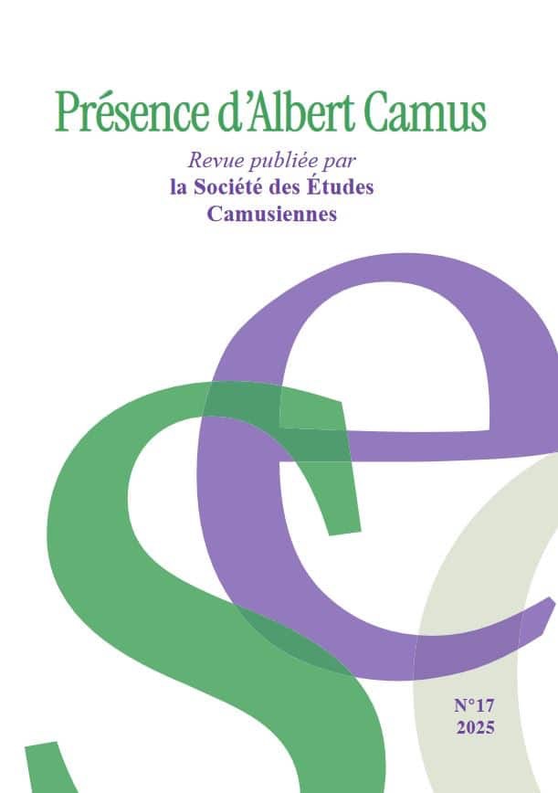 Présence d'Albert Camus, n° 17, 2025