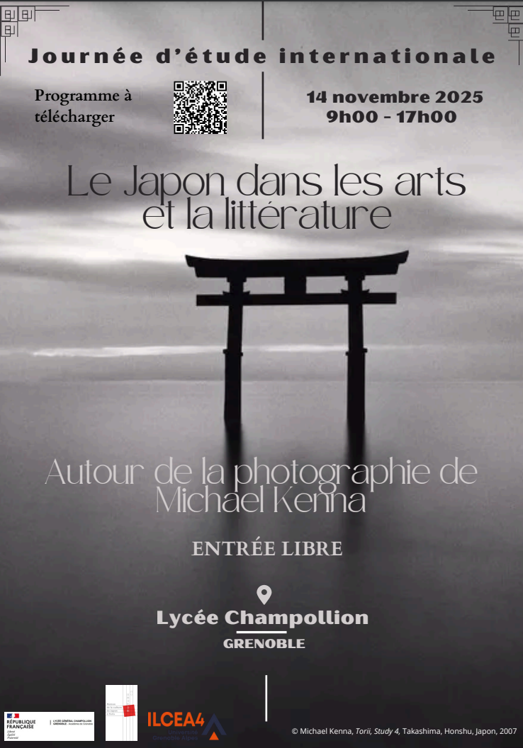 Le Japon dans les arts et la littérature. Autour de la photographie de Michael Kenna (Lycée Champollion, Grenoble)