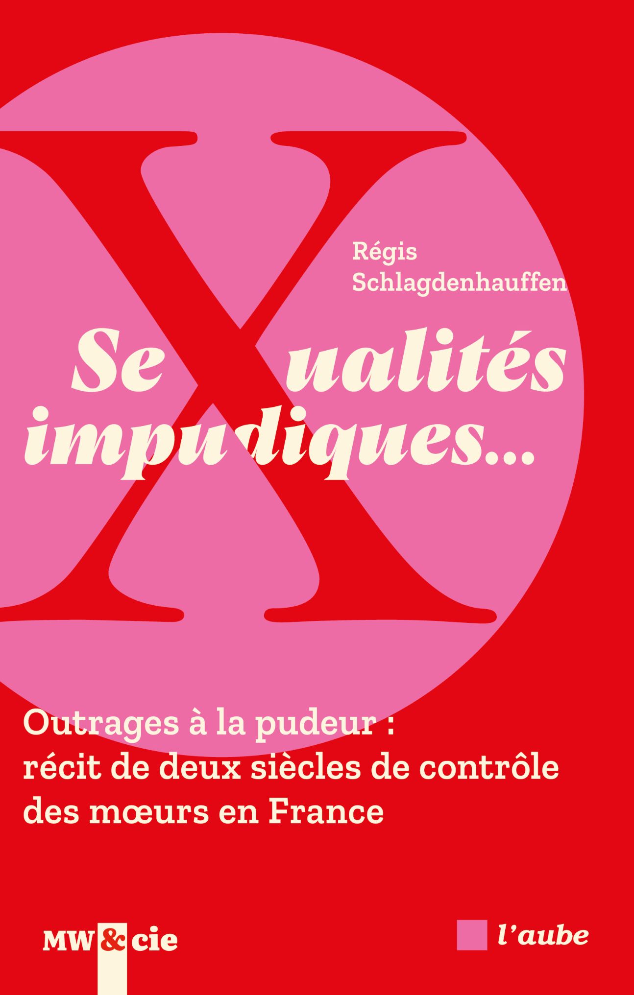 Régis Schlagdenhauffen, Sexualités impudiques
