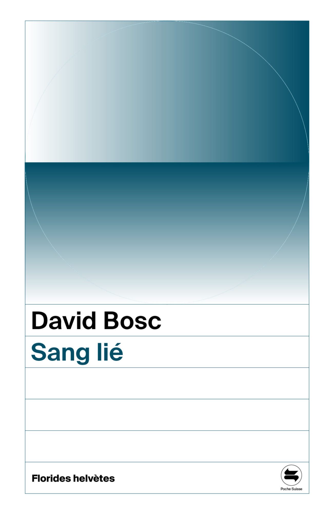 David Bosc, Sang lié (postface de M. Rueff)