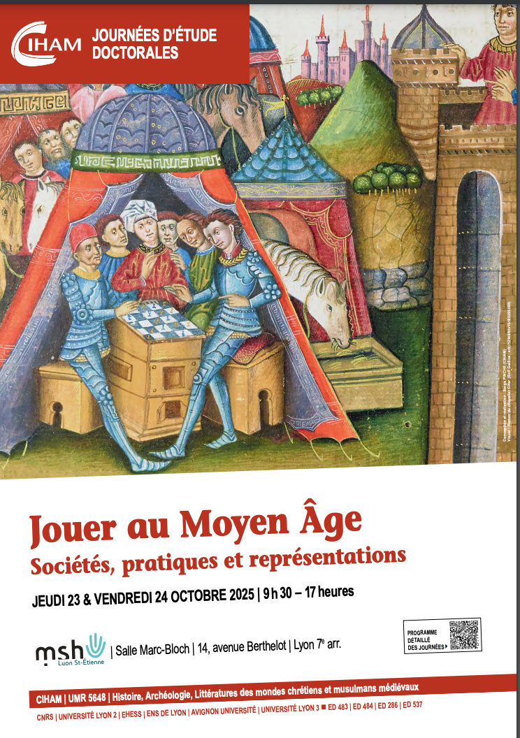 Jouer au Moyen Âge : sociétés, pratiques et représentations (Lyon)