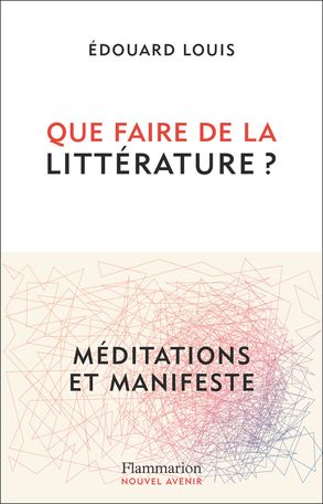 Édouard Louis, Que faire de la littérature ?