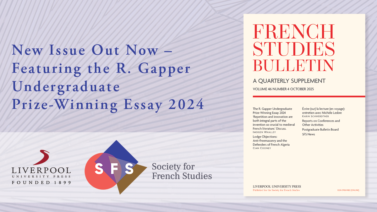 French Studies Bulletin, vol. 46.4