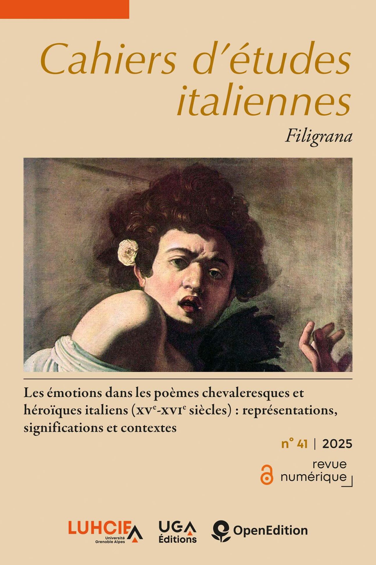 Cahiers d'Études Italiennes, n° 41 / 2025 : 