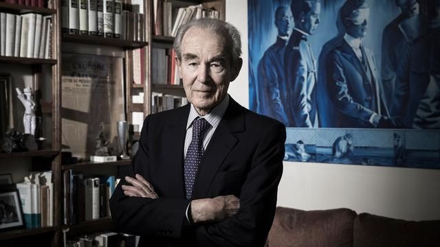 Avec Robert Badinter