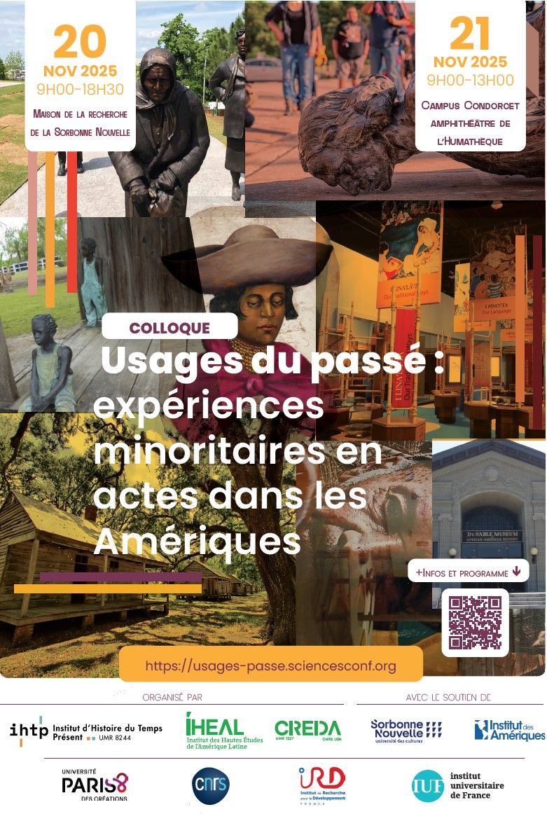 Usages du passé. Expériences minoritaires en actes dans les Amériques (Sorbonne nouvelle)