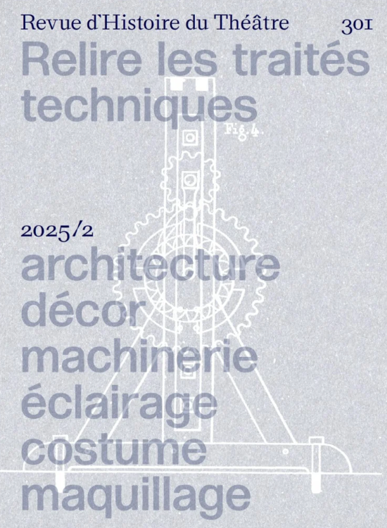 Revue d’Histoire du Théâtre, n°301 :