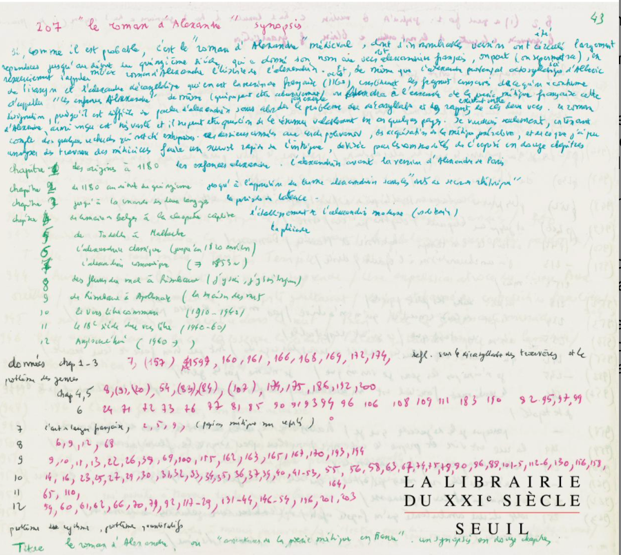 Biographie d'un vers