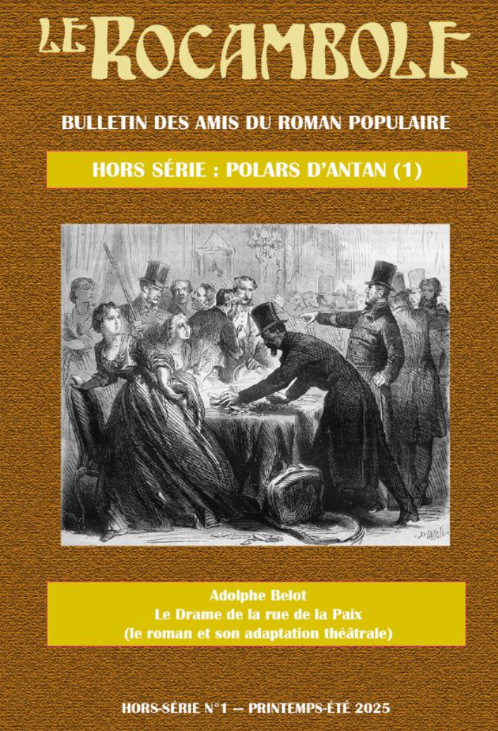 Adolphe Belot, Le Drame de la rue de la Paix (1866 & 1867)