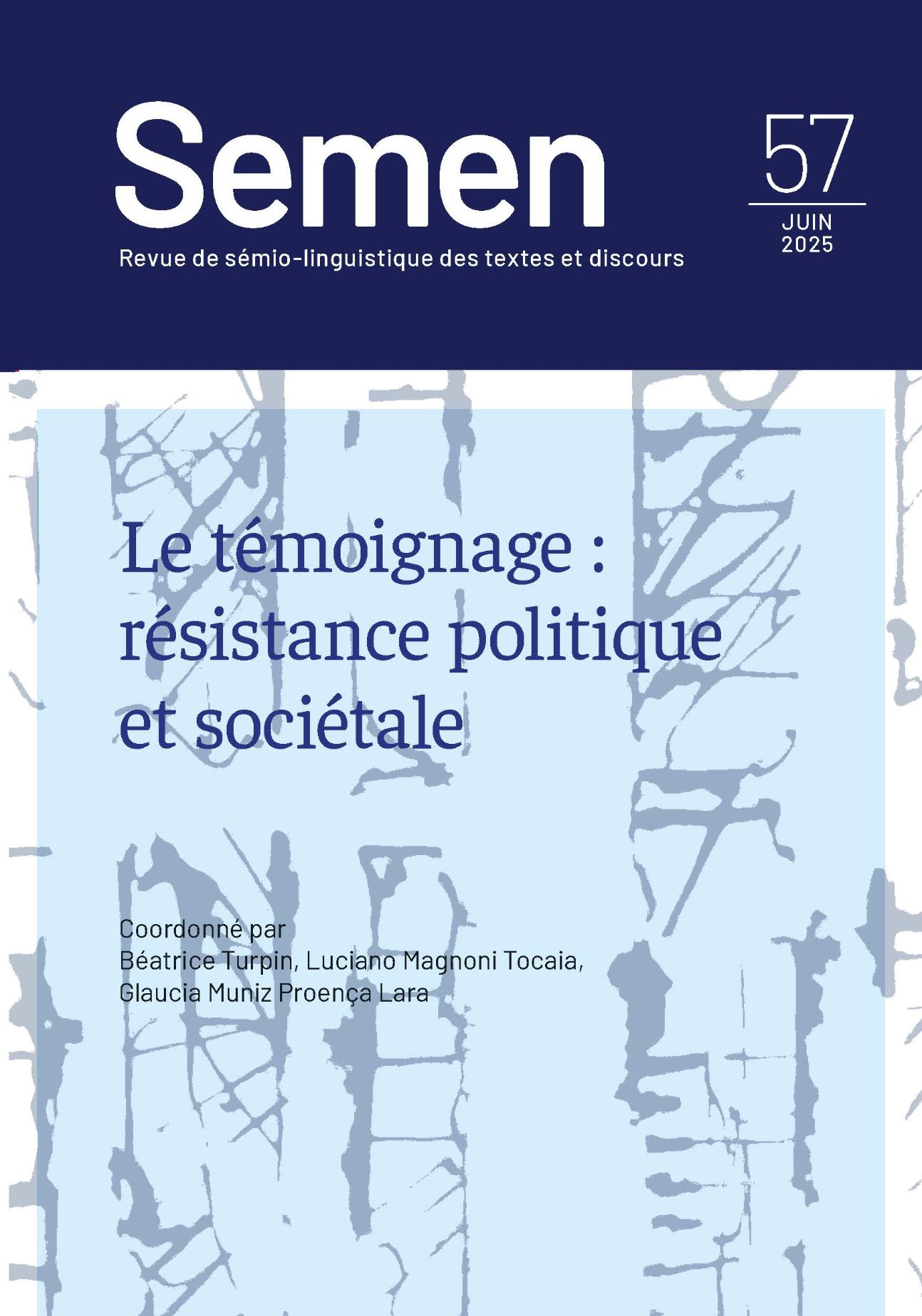 Semen, n° 57 :