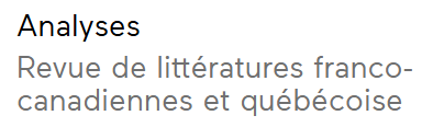 Appel à bénévoles pour l’équipe de rédaction de la revue