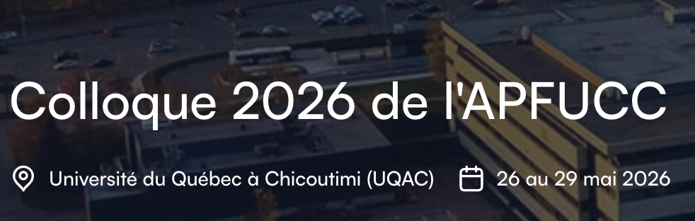 Les questions narratives et matérielles au croisement d'un pluralisme esthétique (APFUCC 2026, Univ. du Québec à Chicoutimi)