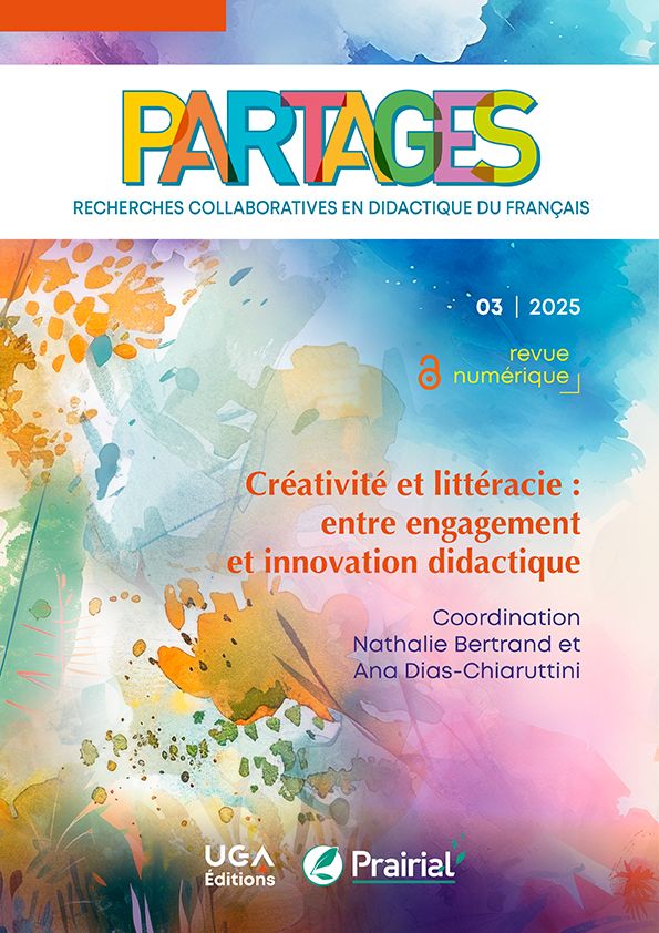 Partages, n° 3 / 2025 « Créativité et littéracie : entre engagement et innovation didactique »