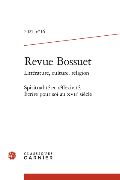 Revue Bossuet, n° 16 : 