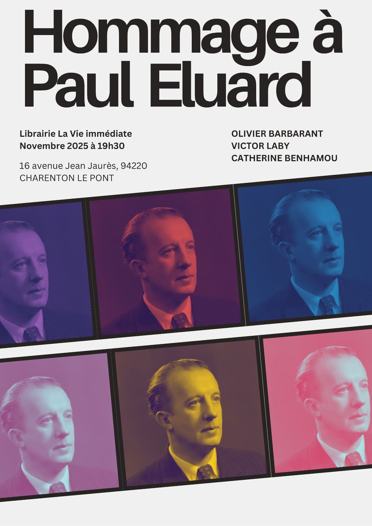 Hommage à Paul Éluard (Charenton-le-Pont )