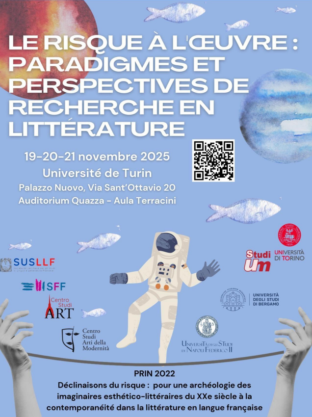 Le risque à l'œuvre. Paradigmes et perspectives de recherche en littérature (Turin)