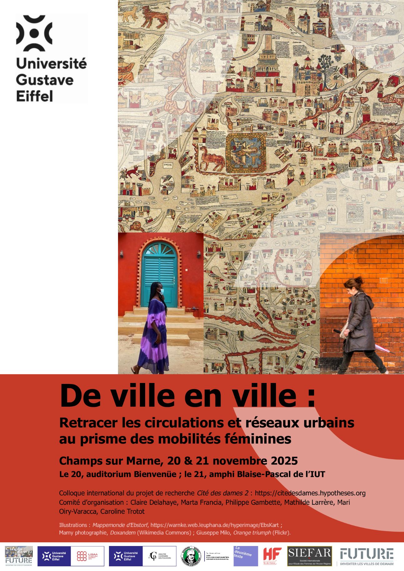 De ville en ville. Retracer les circulations et réseaux urbains au prisme des mobilités féminines (Champs-sur-Marne)