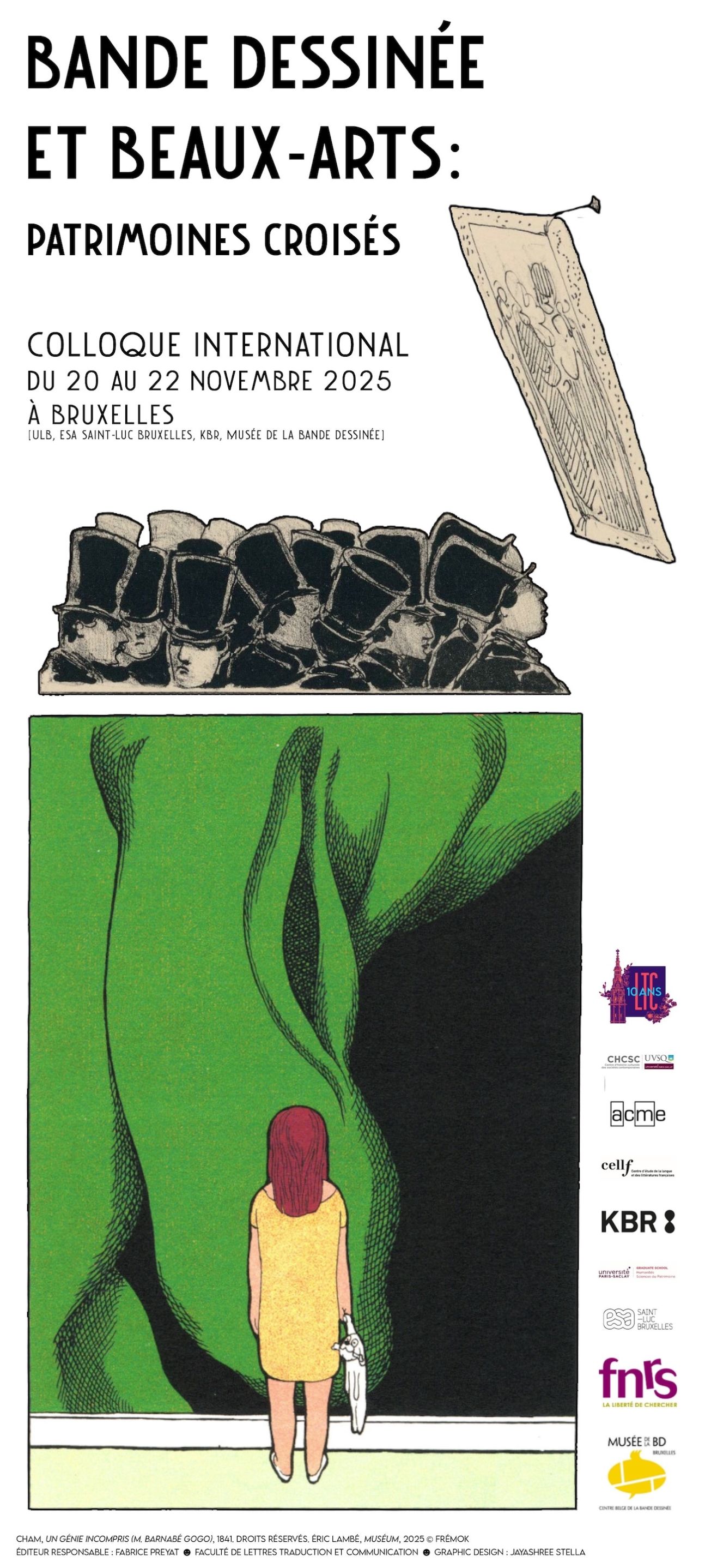 Bande dessinée et Beaux-Arts : patrimoines  (Bruxelles)