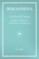 Bergsoniana, n° 6 | 2025 : 